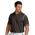 Men's Icon Short Sleeve Pique Polo Shirt with Contrast Coverstitch